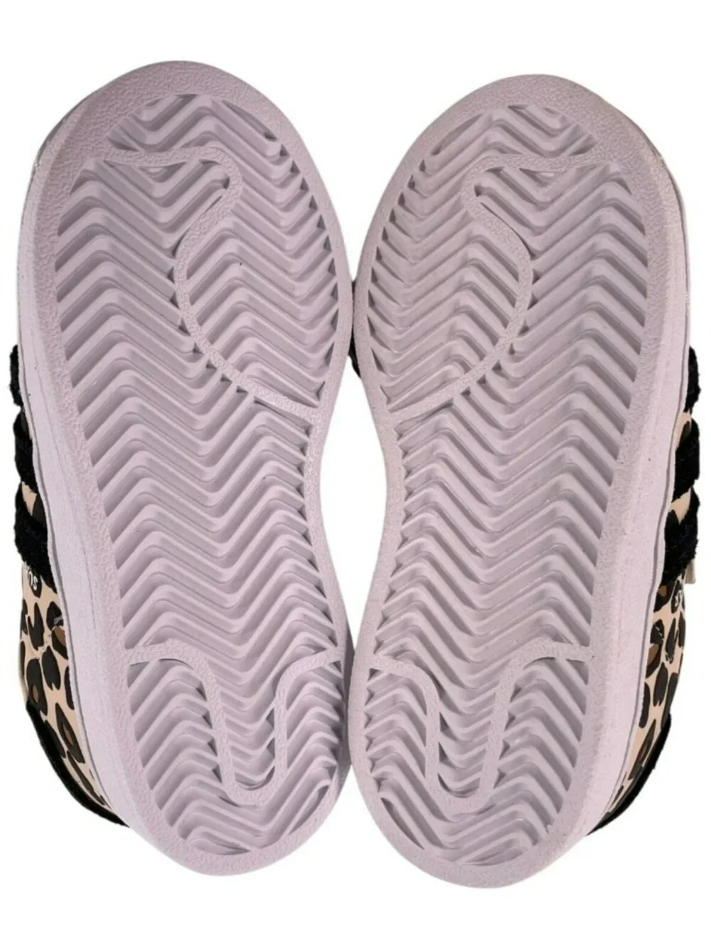 Adidas Superstar II Infant CF EL Shoes Cute Leopard Print Sporty Size 8K NEW